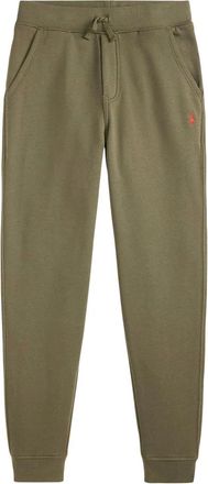 Polo Ralph Lauren Broeken, Heren, Groen, M, Katoen, Broek van katoenmix met logo