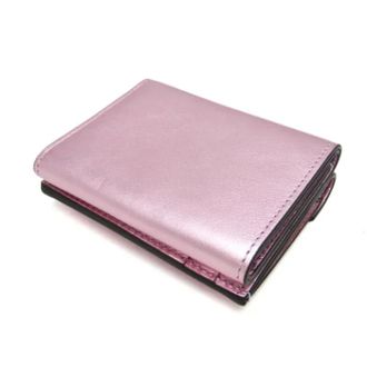 Fendi Pre-owned Wallets, female, Pink, Size: ONE SIZE Pre-owned FF Diamond 8M0480 Wallet