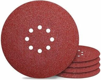 OEM Disco De Lijado De 225 Mm, Discos Abrasivos De 8 Orificios, Grano 100, Para Lijadoras De Pared, Papel Abrasivo, 50 Piezas