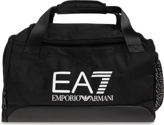 Emporio Armani Train Core Kleine Sporttas - unisex - Weekendtassen - Zwart - ONE Size - Leer - Tassen