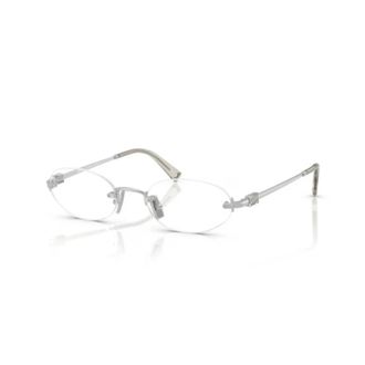 Miu Miu Glasses, unisex, Gray, 53 MM, Stylish Sunglasses for Women