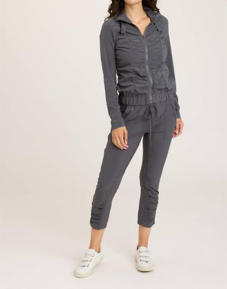 Xcvi Parachute Pull-On Pants In Charcoal