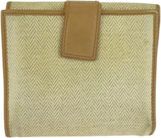 Bulgari Pre-owned Wallets, female, Beige, Size: ONE SIZE Pre-owned Vintage Wallet