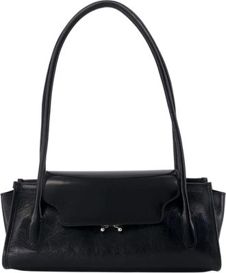 Marni Bolso de Hombro Trunkette - Bags - Mujer - Negro - ONE SIZE