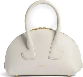 Patou Handbags, female, White, ONE SIZE, Bowling Bag