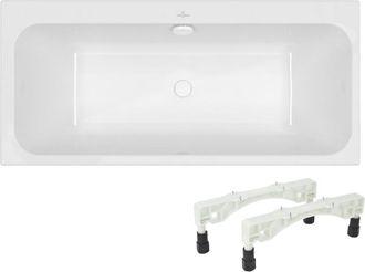 Villeroy & Boch Ba&ntilde;era Villeroy & Boch Architectura De 170 X 70 Cm, Con Instalaci&oacute;n A La Derecha, Patas Y Desag&uuml;e Wirquin Blanco
