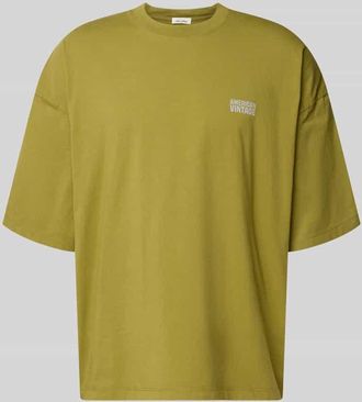 American Vintage American Vintage T-Shirt mit Logo-Print Modelll GIXY in Grass, Gr&ouml;&szlig;e M/L