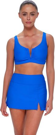Sunsets Vienna V-Wire Bikini Swimsuit Top - D Cup in Electric Blue at Nordstrom, Size 34