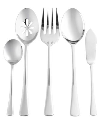 Mikasa Korra 65Pc 18/10 Stainless Steel Flatware Set, Service For 12