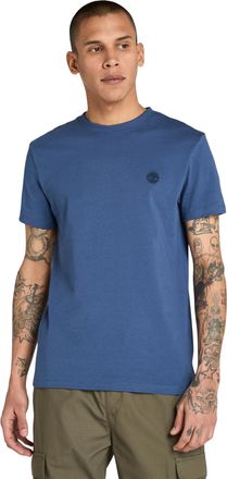 Timberland Mens Timberland Mens Short Sleeve Dunstan River T-Shirt, Oceana, Large