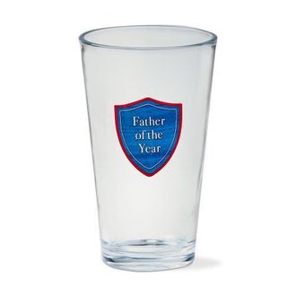 Tag Father Of The Year Pilsner Beer Glass Dishwasher Safe in Clear at Nordstrom