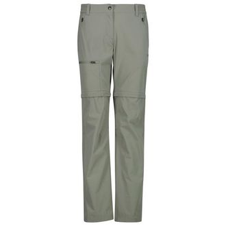 F.lli Campagnolo 4-Way Stretch Zip Off Pant Zip-Off-Hose f&uuml;r Damen | oliv/grau
