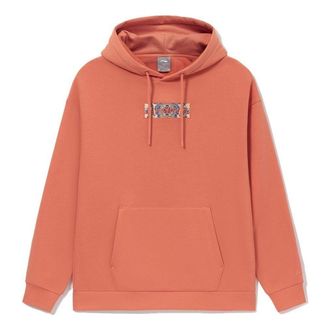Li-Ning Embroidered Logo Hoodie Orange AWDRD42-11