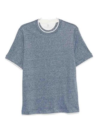 Brunello Cucinelli T-Shirt With Faux-Layering