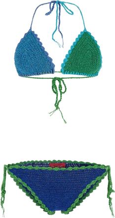 Rose Carmine Bikini alluncinetto - Verde