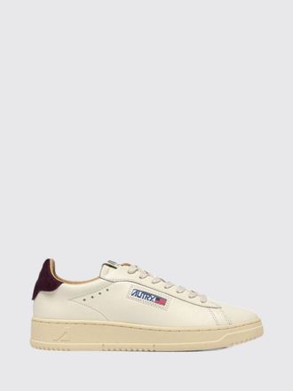 Autry Sneaker Dallas Low bicolore in pelle di vitello liscia con logo