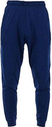 Nike Solid Color Casual Sports Bundle Feet Long Pants Blue 928444-478