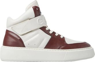 Ganni Sportieve Cupsole High Top Sneakers - Dames - Schoenen - Bruin - Maat: 36 EU Leer