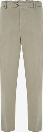 Marco Pescarolo Slim-Fit-Chinohose aus Baumwolle Evo