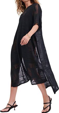 Mersea Womens Souk Knit Tunic In Black