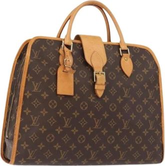 Louis Vuitton Pre-owned Weekend Bags, female, Brown, Size: ONE SIZE Pre-owned Weekend Bag