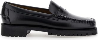 Sebago Black Leather Loafers