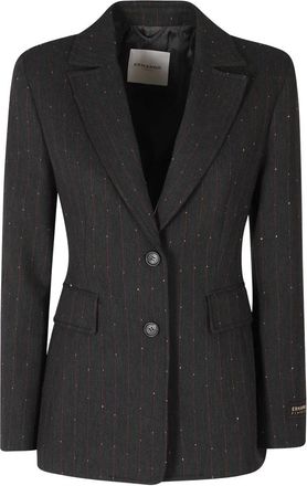 Ermanno Scervino Giaccia Monopetto - Jackets - Mujer - Gris - XS