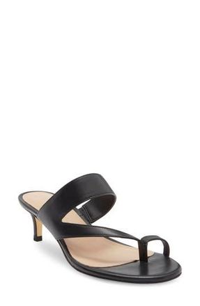 Stuart Weitzman Remy Slide Sandal in Black at Nordstrom Rack, Size 7.5