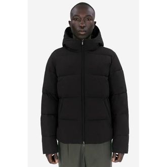 Elvine gewatteerde jas BJARNE zwart