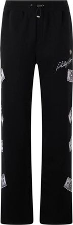 Philipp Plein Trainingsbroeken - Heren - Sweatpants - Zwart - XL - Broeken