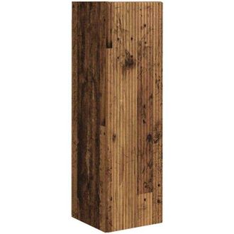 vidaXL Mueble De Tv Montado En La Pared Madera Vieja 30 X 31 X 100 Cm Vidaxl