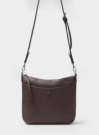 Simons Womens Metallic detail crossbody bag