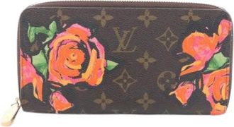 Louis Vuitton Pre-owned Wallets, female, Brown, Size: ONE SIZE Pre-owned Canvas Wallet