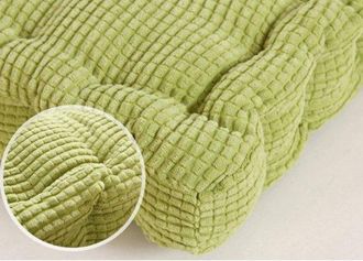 OEM Coj&iacute;n De Exterior - Coj&iacute;n Para Silla - 45x45 Cm - Alfombra De Suelo Gruesa - Coj&iacute;n De Exterior Para Bancos Y Sillas De Jard&iacute;n - Redondo - Verde