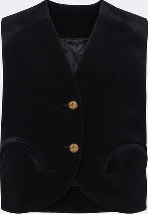 Blaz&eacute; Milano Blaz&eacute; Milano Gliss cotton velvet vest