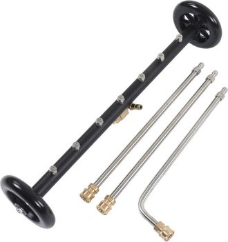 OEM Hidrolavadora De Alta Presi&oacute;n De 4000 Psi - 2 En 1 Para Limpiar Chasis Y Superficies Exteriores - Incluye 3 Lanzas De Extensi&oacute;n - Psi 2 In