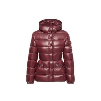 Moncler Moncler Barante Hooded Short Down Jacket, Women, Red, Size: 00