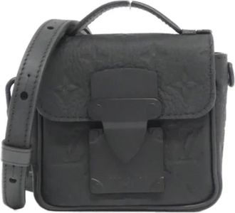 Louis Vuitton Pre-owned Handbags, female, Black, Size: ONE SIZE Pre-owned Leather louis-vuitton-bags