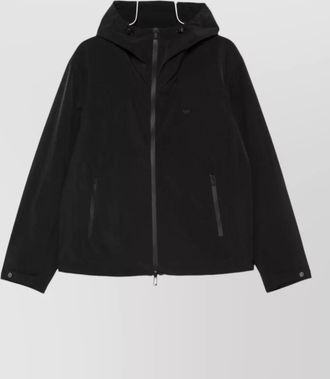 Emporio Armani hooded raincoat