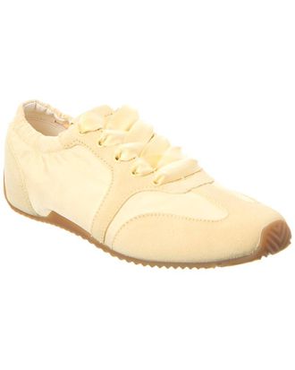 Rag & Bone Emilee Ballet Runner Satin & Suede Sneaker