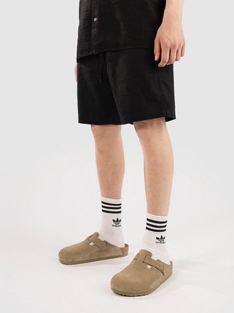Anerkjendt Akjames Cot-Linen-Vis Ela Shorts schwarz