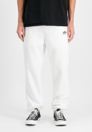 Alpha Industries Jogginghose ALPHA INDUSTRIES Basic Jogger SL II, Herren, Gr. XXL, Normalgr&ouml;ssen, weiss (wei&szlig;), Obermaterial: 80% Baumwolle, 20% Polyester, Hosen Joggi