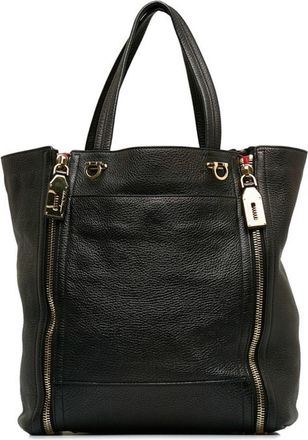 Ferragamo Leather Tote Bag (Pre-Owned)
