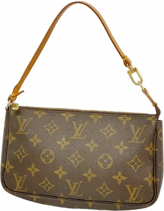 Louis Vuitton Brown Pouch (Pre-Owned)