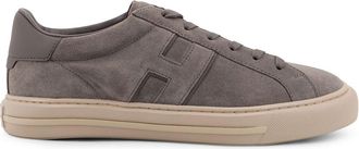 Hogan H691 Allacciato H Suede Low-Top Sneakers-Uomo