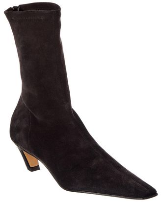 Khaite Khaite Arizona Suede Bootie