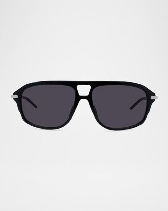Givenchy Men & apos;s GV40113IM Acetate Square Sunglasses