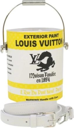 Louis Vuitton Bolso Bucket Pre-owned - Pre-owned - Mujer - Amarillo - ONE SIZE