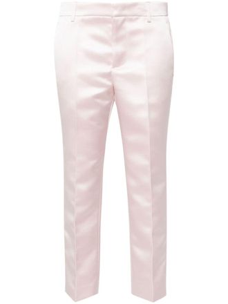 Philosophy di Lorenzo Serafini Pantaloni crop in raso - Rosa