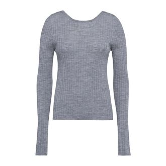 Tela Ronde hals knitwear - Dames - Ronde hals truien - Grijs - S - Truien & Vesten